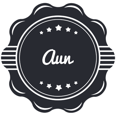 Aun badge logo