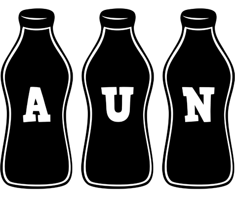 Aun bottle logo