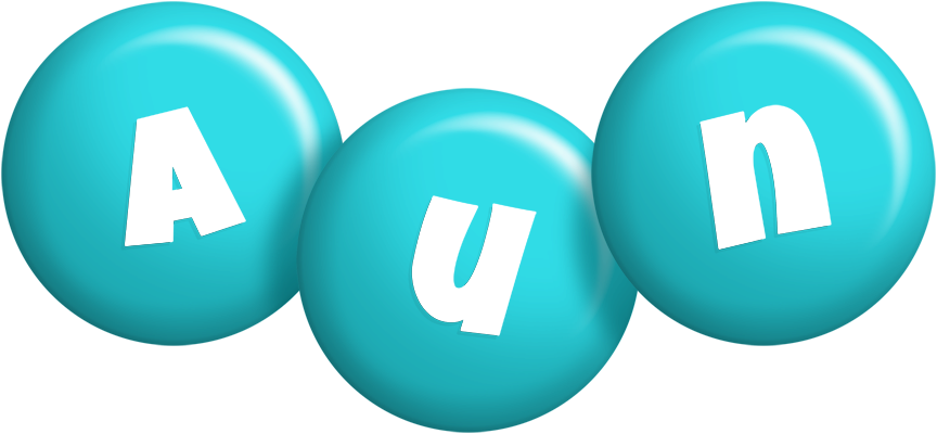 Aun candy-azur logo