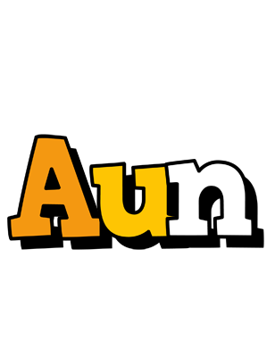 Aun cartoon logo