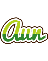 Aun golfing logo