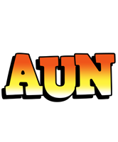 Aun sunset logo