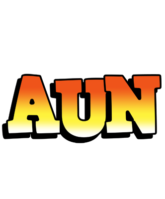 Aun sunset logo