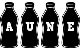 Aune bottle logo