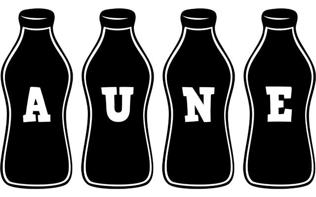 Aune bottle logo