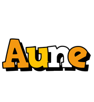 Aune cartoon logo