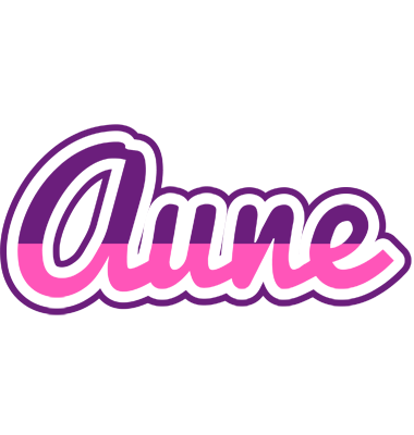Aune cheerful logo