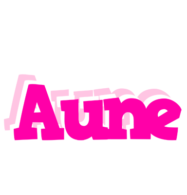 Aune dancing logo