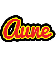 Aune fireman logo