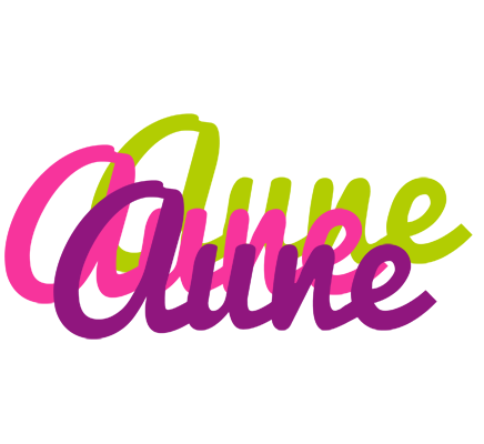 Aune flowers logo