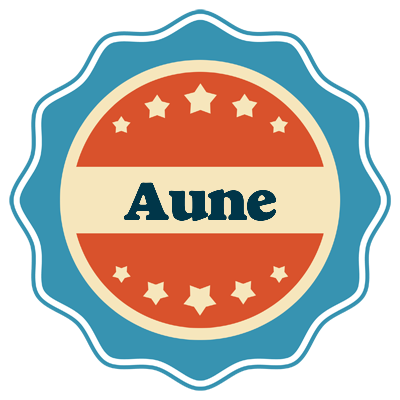 Aune labels logo