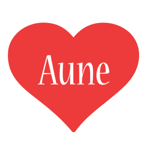 Aune love logo