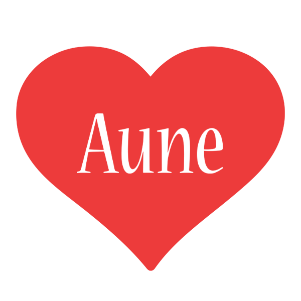 Aune love logo