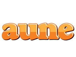 Aune orange logo