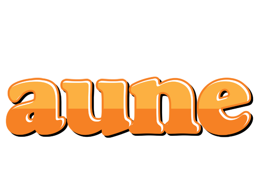 Aune orange logo