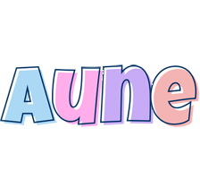 Aune pastel logo