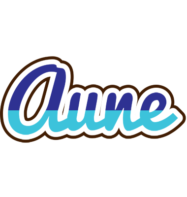Aune raining logo