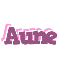 Aune relaxing logo