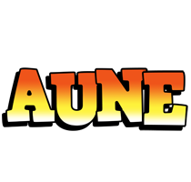 Aune sunset logo