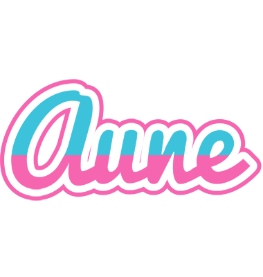 Aune woman logo