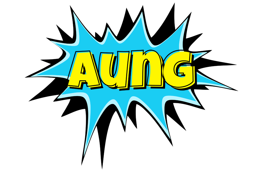 Aung amazing logo