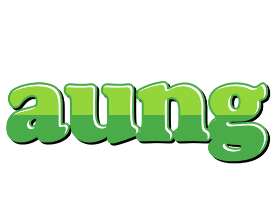 Aung apple logo