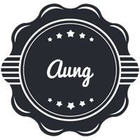 Aung badge logo