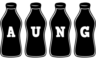 Aung bottle logo