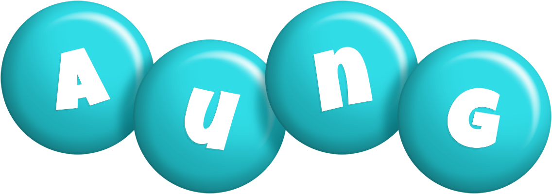 Aung candy-azur logo