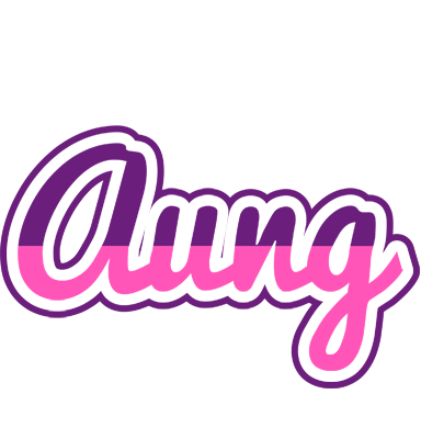 Aung cheerful logo