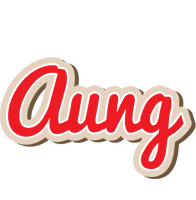 Aung chocolate logo