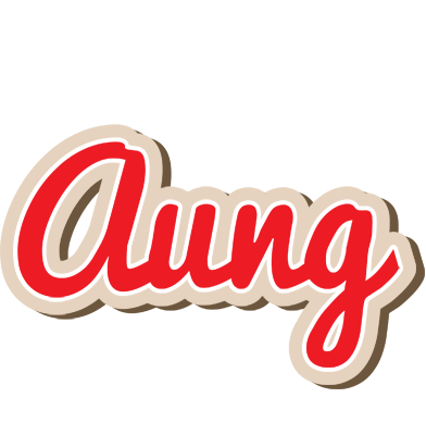 Aung chocolate logo