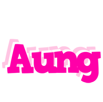 Aung dancing logo