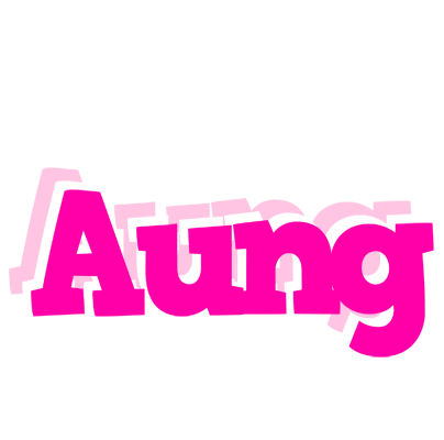 Aung dancing logo
