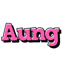 Aung girlish logo