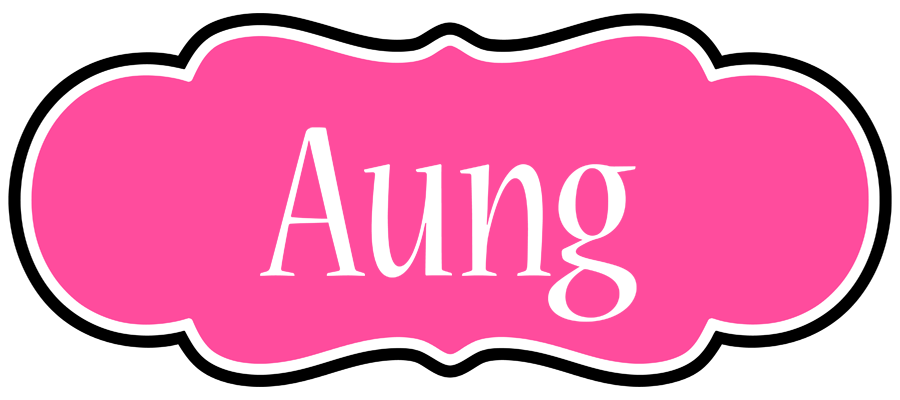Aung invitation logo