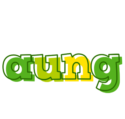 Aung juice logo