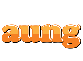 Aung orange logo