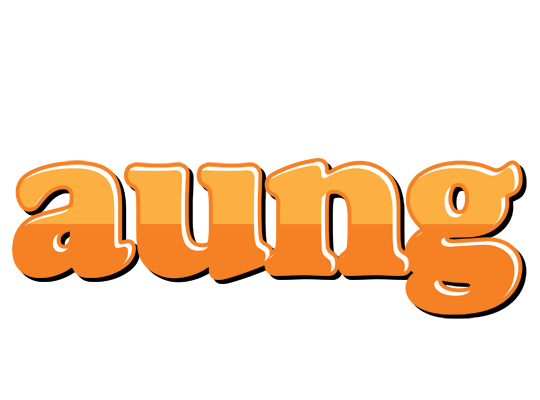 Aung orange logo