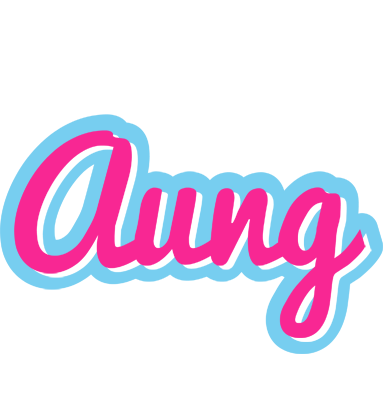 Aung popstar logo
