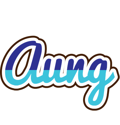 Aung raining logo