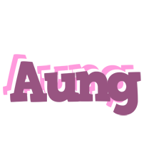 Aung relaxing logo