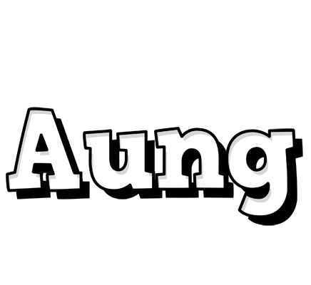 Aung snowing logo
