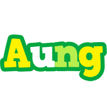 Aung soccer logo