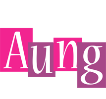 Aung whine logo