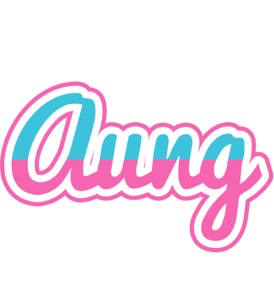 Aung woman logo