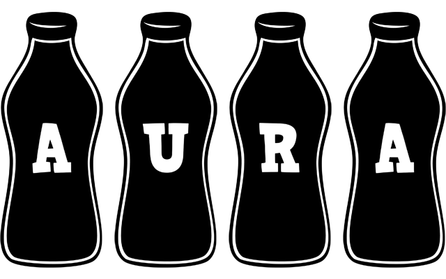 Aura bottle logo