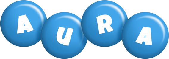 Aura candy-blue logo