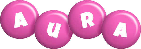 Aura candy-pink logo