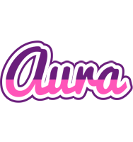 Aura cheerful logo